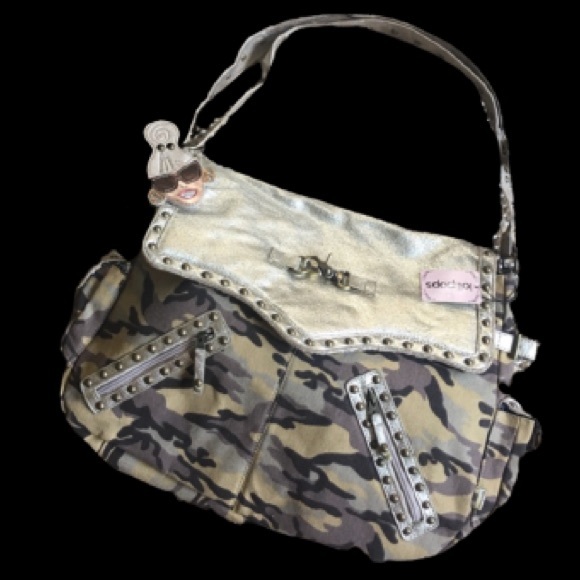 COPY - Lollipops Paris Camo print bag - Picture 2 of 8